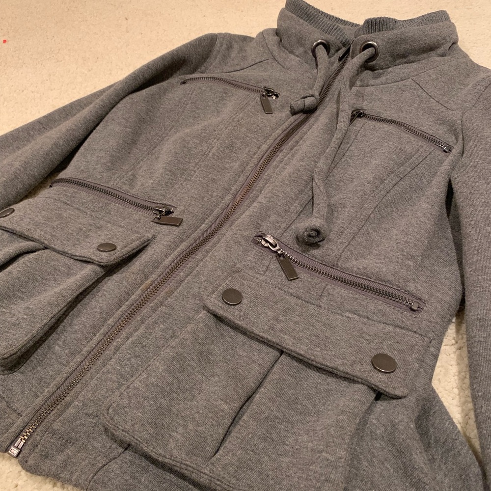 Women’s Zip Utility Sweater Jacket